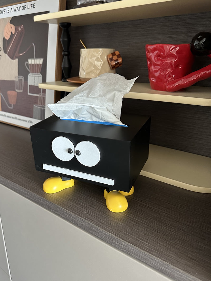 Cartoon Character Tissue Box – Fun Decorative Tissue Holder for Home, Office & Bedroom