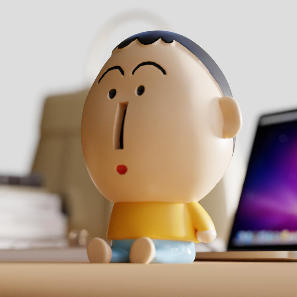 Funny Little Boy Tissue Box – Quirky Cartoon Design  for Home & Office