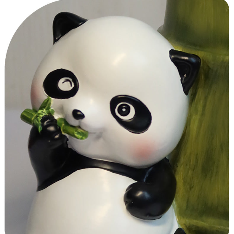 Panda Pen Holder & Desk Organizer - Adorable Bamboo-Inspired Design for Home & Office