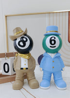Billiard - Themed Resin Figurines , Alternative Home Decor Ideas, Personalized Gifts