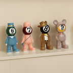 Billiard - Themed Resin Figurines , Alternative Home Decor Ideas, Personalized Gifts