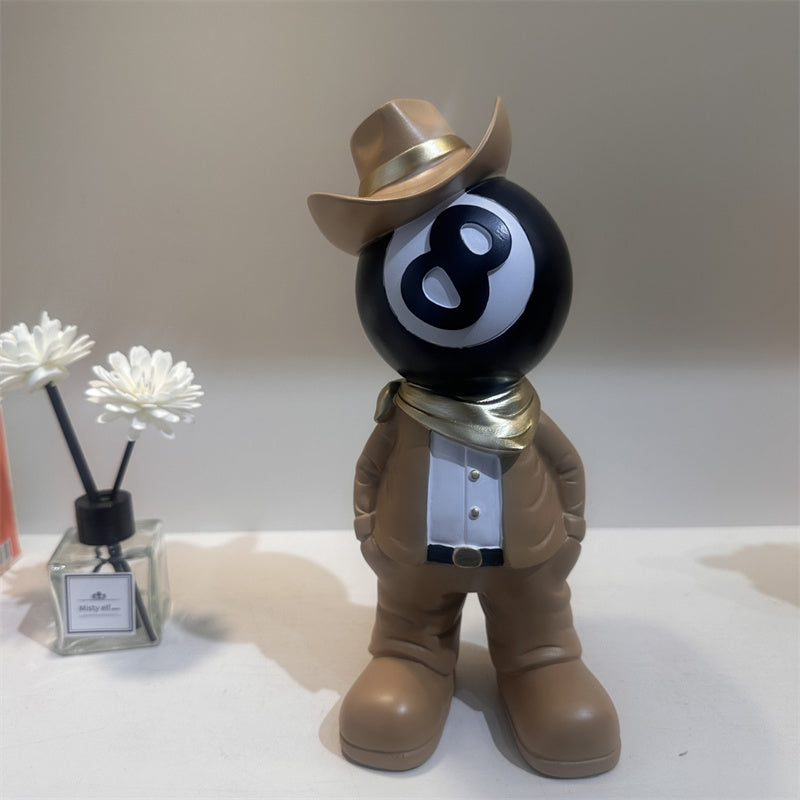 Billiard - Themed Resin Figurines , Alternative Home Decor Ideas, Personalized Gifts