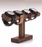 Wooden Watch Display Stand, T - Bar Watch Holder for Bracelet and Watch Organization