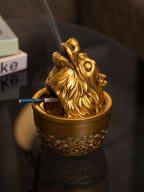 Mythical Creature - Shaped Ashtray, Decorative Smoking Accessory for Desk