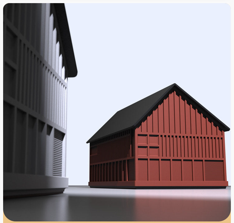 Modern Concrete House Tissue Box – Unique Cement Home Decor Tissue Holder