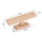 Wooden Watch Display Stand, T - Bar Watch Holder for Bracelet and Watch Organization