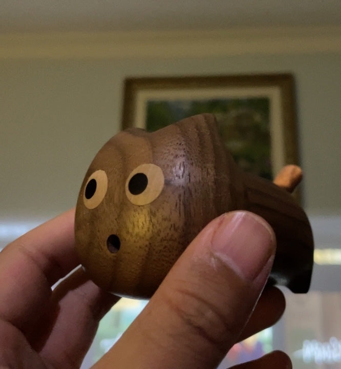 Cute Wooden Cat Toothpick Holder, Novelty Animal - Shaped Toothpick Dispenser