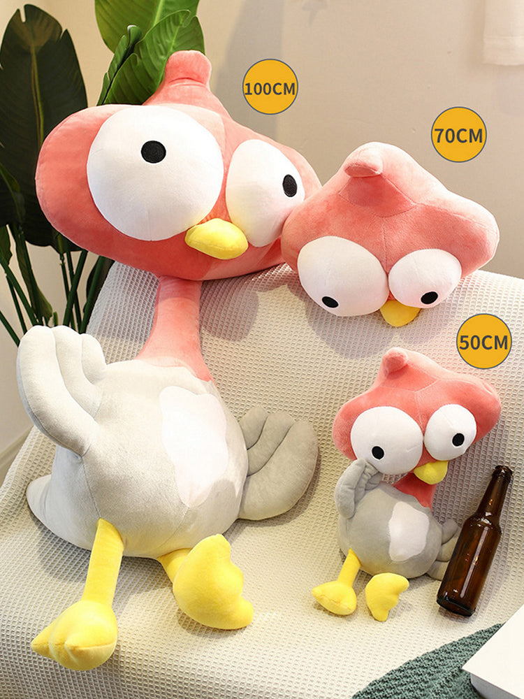 Cute Big - Eyed Bird Plush Toy, Adorable Stuffed Animal for Kids,Girl
