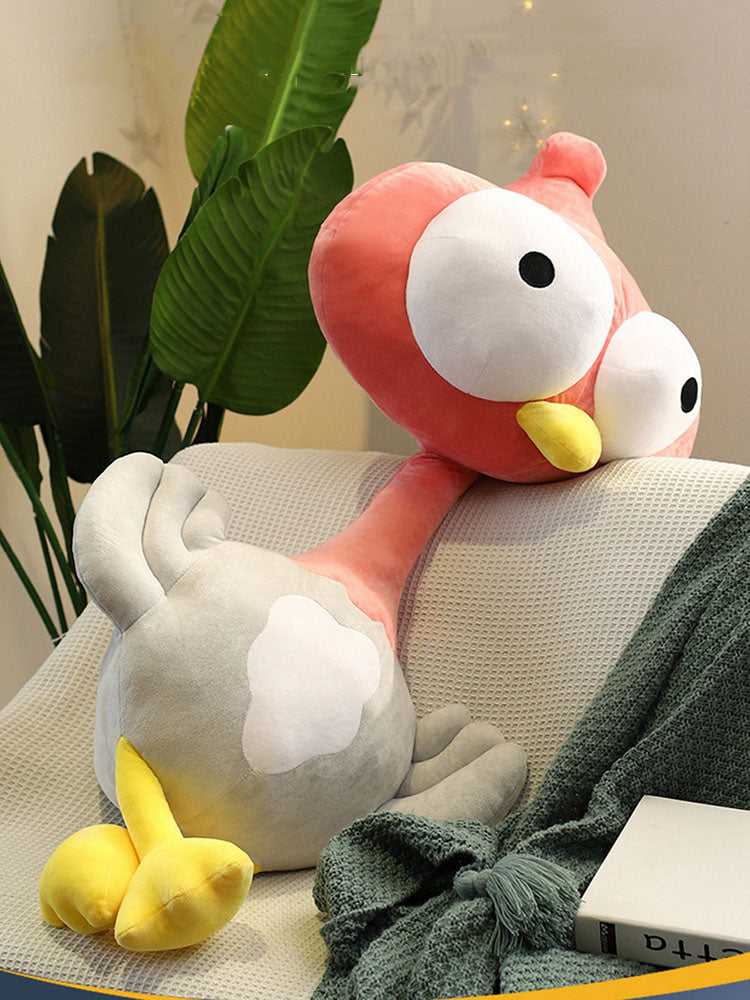 Cute Big - Eyed Bird Plush Toy, Adorable Stuffed Animal for Kids,Girl