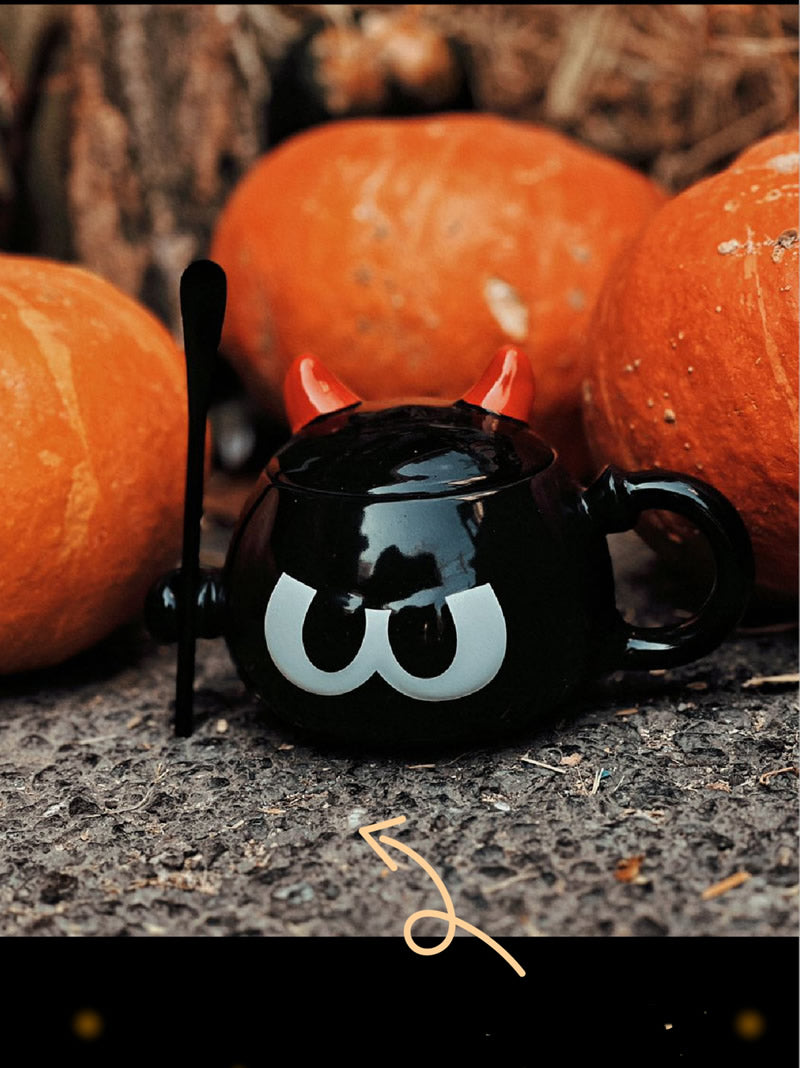 Cute Cartoon Monster Ceramic Mugs , Whimsical Coffee/Tea Cups for Home Decor