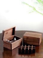 Wooden Essential Oil Storage Box, Organizer Case with Dividers for Aromatherapy Bottles