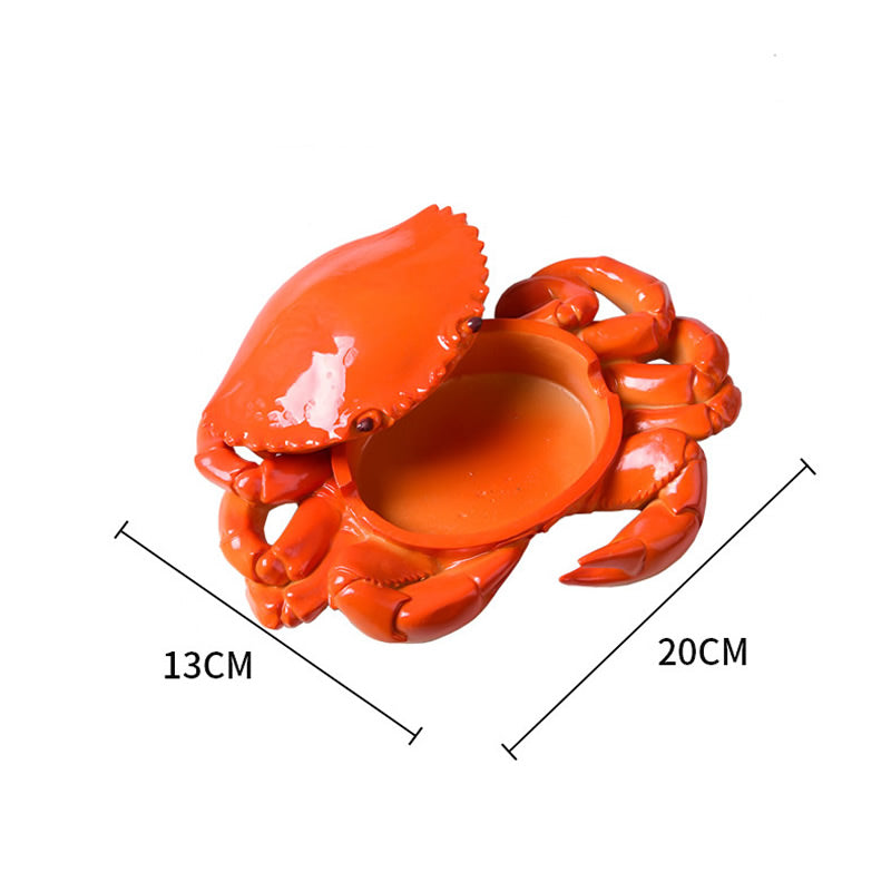 Crab-Shaped Ashtray – Unique Ocean-Inspired Smoking Accessory & Home Decor