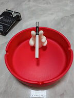 Creative "Peace Sign" Hand Ashtray, Funny Decorative Cigarette Ashtray