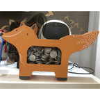 Cute Animal - Shaped Coin Banks  (Fox & Dinosaur), Kids' Money Saving Boxes