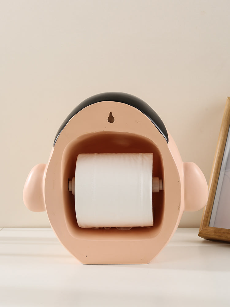 Cartoon Character - Shaped Wall - Mounted Tissue Box, Fun Facial Tissue Holder