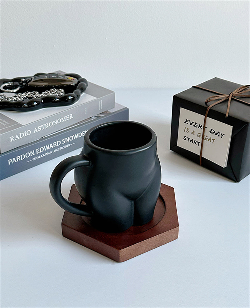 Novelty Body - Shaped Ceramic Mugs, Funny Coffee/Tea Cups for Home & Office