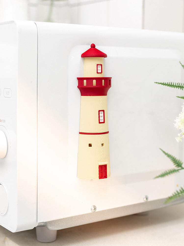Novelty Lighthouse Bottle Opener – Magnetic Fridge Decor & Beer Opener