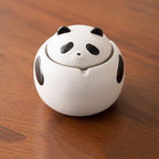 Panda - Shaped Ceramic Ashtray, Cute Animal - Themed Cigarette Ashtray