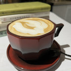 Artisan Ceramic Cup and Saucer Set, Geometric - Shaped Tea/Coffee Cups with Saucers