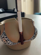 Creative Bikini - Shaped Resin Ashtray, Novelty Home Decor Cigarette Ashtray