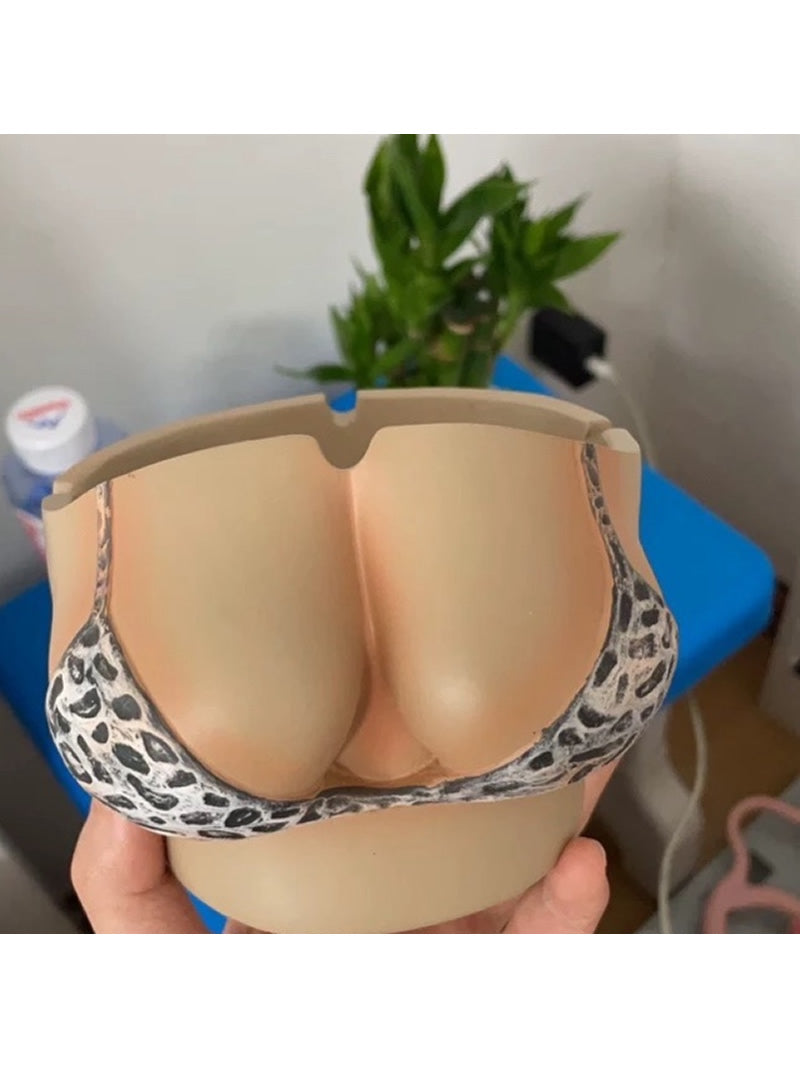 Creative Bikini - Shaped Resin Ashtray, Novelty Home Decor Cigarette Ashtray